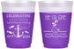 Custom Baby Shower 16 oz Color Changing Frosted Cups - Gender Reveal Whale | 90053