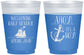 Custom Baby Shower 16 oz Color Changing Frosted Cups - Nautical Ahoy It’s A Boy | 90055