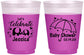Custom Baby Shower 16 oz Color Changing Frosted Cups - Elephant Lets Celebrate | 90058