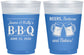 Custom Baby Shower 16 oz Color Changing Frosted Cups - Beers Bbq Babies | 90111