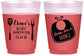 Custom Baby Shower 16 oz Color Changing Frosted Cups - Beers Bbq Babies | 90114