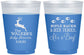 Custom Baby Shower 16 oz Color Changing Frosted Cups - Rifle Racks Deer Tracks | 90128