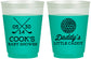 Custom Baby Shower 16 oz Color Changing Frosted Cups - Golf Little Caddy | 90135