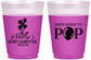 Custom Baby Shower 16 oz Color Changing Frosted Cups - Shes Going To Pop | 90157