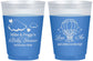 Custom Baby Shower 16 oz Color Changing Frosted Cups - Love Is In The Air | 90163