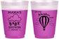 Custom Baby Shower 16 oz Color Changing Frosted Cups - Hot Air Balloon | 90164