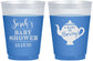 Custom Baby Shower 16 oz Color Changing Frosted Cups - Baby Is Brewing | 90172