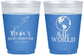 Custom Baby Shower 16 oz Color Changing Frosted Cups - Hello World | 90185