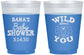 Custom Baby Shower 16 oz Color Changing Frosted Cups - Lion Wild About You | 90186