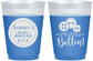Custom Baby Shower 16 oz Color Changing Frosted Cups - Cute Little Button | 90189