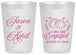 Personalized Engagement 20 oz Frosted Cups - We Are Engaged | 10003