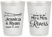 Personalized Engagement 20 oz Frosted Cups - Soon To Be Mr And Mrs | 10008