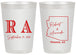Personalized Wedding 20 oz Frosted Cups - Arizona | 102