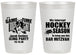 Personalized Bar Mitzvah 20 oz Frosted Cups - 13th Birthday Hockey | 110006