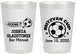 Personalized Bar Mitzvah 20 oz Frosted Cups - 13th Birthday Soccer | 110008
