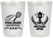 Personalized Bar Mitzvah 20 oz Frosted Cups - 13th Birthday Tennis | 110011