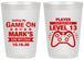 Personalized Bar Mitzvah 20 oz Frosted Cups - 13th Birthday Video Game | 110013