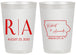 Personalized Wedding 20 oz Frosted Cups - Iowa | 114