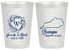 Personalized Wedding 20 oz Frosted Cups - Kentucky | 116
