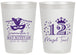 Personalized Bat Mitzvah 20 oz Frosted Cups - 12th Birthday Mazel Tov | 120000