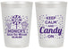 Personalized Bat Mitzvah 20 oz Frosted Cups - 12th Birthday Cupcake | 120001