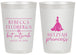 Personalized Bat Mitzvah 20 oz Frosted Cups - 12th Birthday Princess | 120003