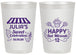 Personalized Bat Mitzvah 20 oz Frosted Cups - 12th Birthday Cupcake | 120010