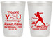 Personalized Bat Mitzvah 20 oz Frosted Cups - 12th Birthday Softball | 120011
