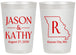 Personalized Wedding 20 oz Frosted Cups - Missouri | 124