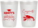 Personalized Graduation 20 oz Frosted Cups - Class Of 2027 Crawfish Boil | 130003