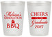 Personalized Graduation 20 oz Frosted Cups - Class Of 2027 Bbq | 130006