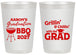 Personalized Graduation 20 oz Frosted Cups - Class Of 2027 Bbq | 130007