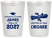 Personalized Graduation 20 oz Frosted Cups - Class Of 2027 Hotter Degree | 130022