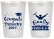 Personalized Graduation 20 oz Frosted Cups - Class Of 2027 Done With Bs | 130025