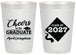 Personalized Graduation 20 oz Frosted Cups - Class Of 2027 Tassel Hassel | 130033
