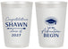 Personalized Graduation 20 oz Frosted Cups - Class Of 2027 Adventure Begin | 130048