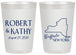 Personalized Wedding 20 oz Frosted Cups - New York | 131