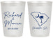 Personalized Wedding 20 oz Frosted Cups - South Carolina | 139