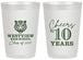 Personalized Class Reunion 20 oz Frosted Cups - Class Of 2017 10 Year | 140005