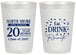 Personalized Class Reunion 20 oz Frosted Cups - Class Of 2007 20 Year | 140006
