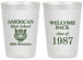 Personalized Class Reunion 20 oz Frosted Cups - Class Of 1987 40 Year | 140013