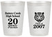 Personalized Class Reunion 20 oz Frosted Cups - Class Of 2007 20 Year | 140016