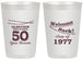 Personalized Class Reunion 20 oz Frosted Cups - Class Of 1977 50 Year | 140019