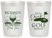 Personalized Retirement 20 oz Frosted Cups - Eat Drink Golf Repeat | 150006