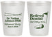 Personalized Retirement 20 oz Frosted Cups - Dentist | 150019