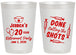 Personalized Retirement 20 oz Frosted Cups - Nurse | 150026