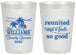 Personalized Family Reunion 20 oz Frosted Cups - Beach Reunited | 160010