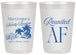 Personalized Family Reunion 20 oz Frosted Cups - Beach Reunited Af | 160012