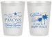 Personalized Family Reunion 20 oz Frosted Cups - Beach Is My Happy Place | 160016