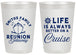 Personalized Family Reunion 20 oz Frosted Cups - Cruise Nautical | 160022